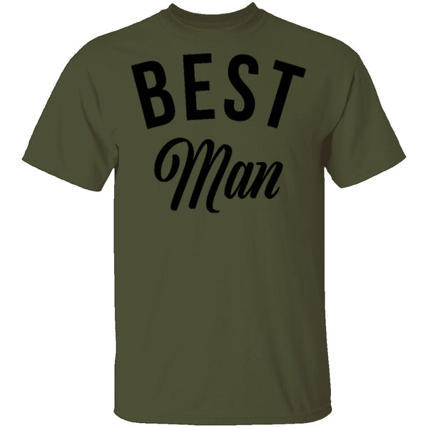 Best Man T-Shirt CustomCat