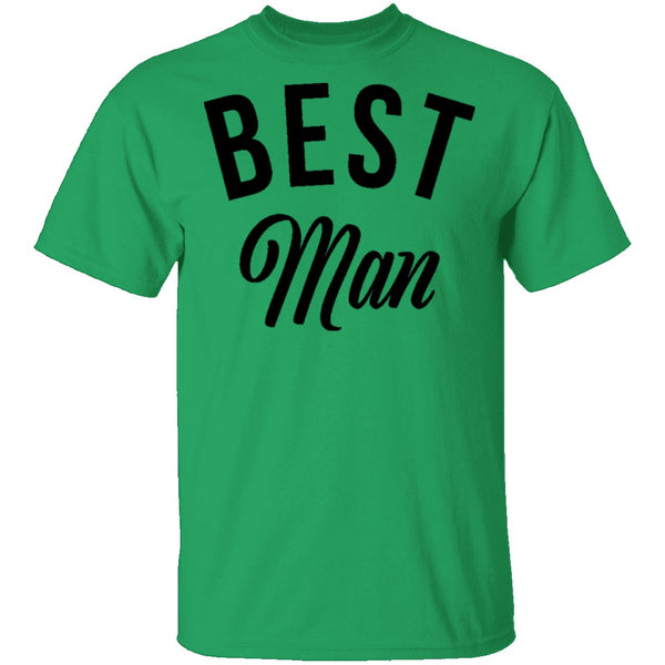 Best Man T-Shirt CustomCat