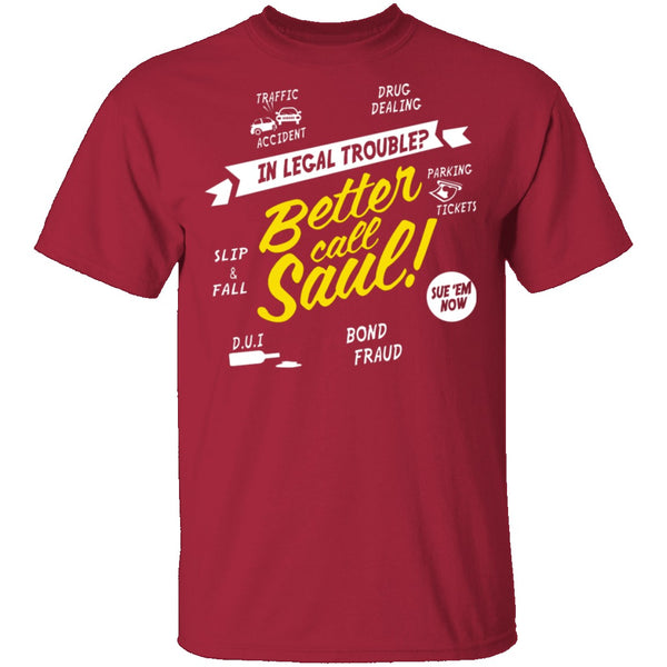 Better Call Saul T-Shirt CustomCat