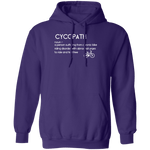 Bicyclist Cycopath Definition T-Shirt CustomCat