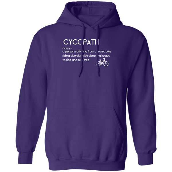 Bicyclist Cycopath Definition T-Shirt CustomCat