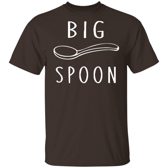 Big Spoon Little Spoon T-Shirt CustomCat