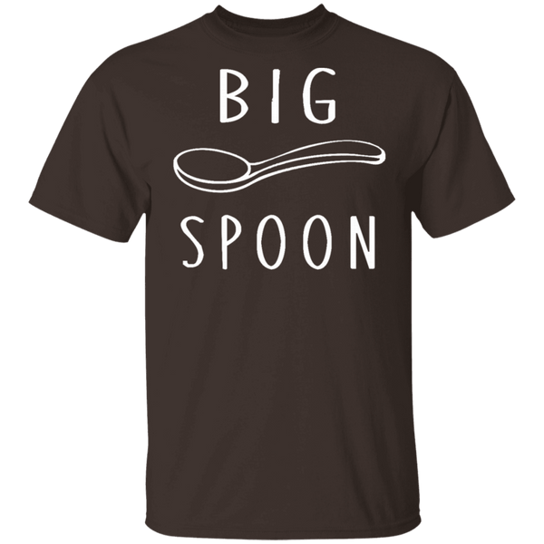Big Spoon Little Spoon T-Shirt CustomCat