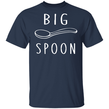 Big Spoon Little Spoon T-Shirt CustomCat