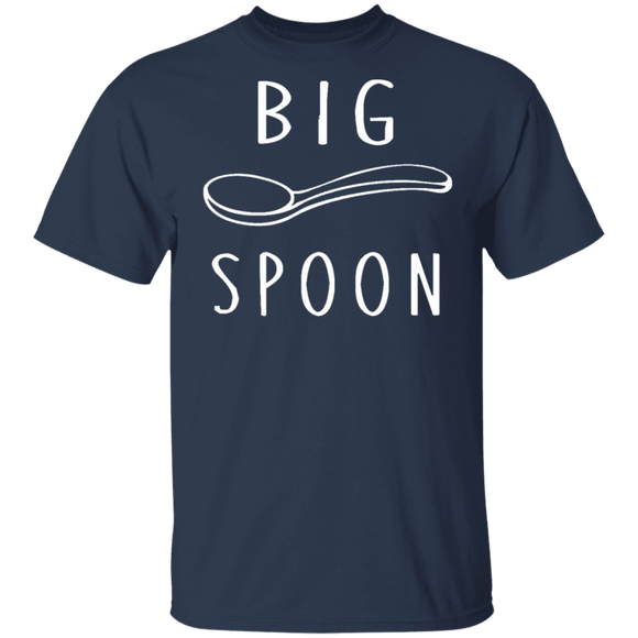Big Spoon Little Spoon T-Shirt CustomCat
