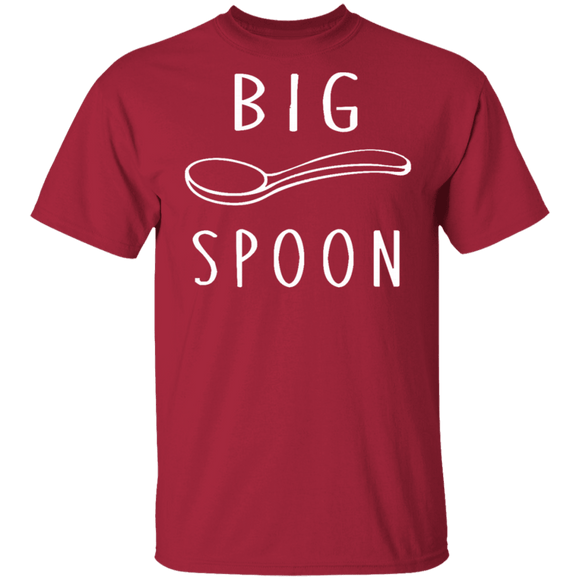 Big Spoon Little Spoon T-Shirt CustomCat