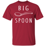 Big Spoon Little Spoon T-Shirt CustomCat