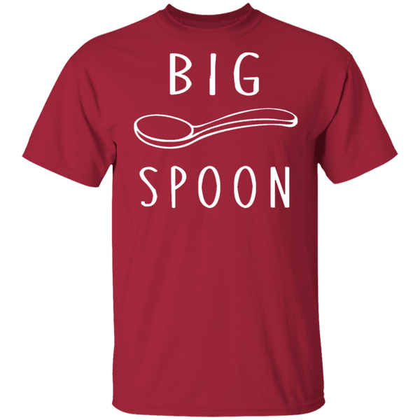 Big Spoon Little Spoon T-Shirt CustomCat