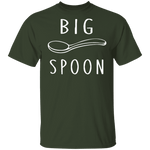 Big Spoon Little Spoon T-Shirt CustomCat