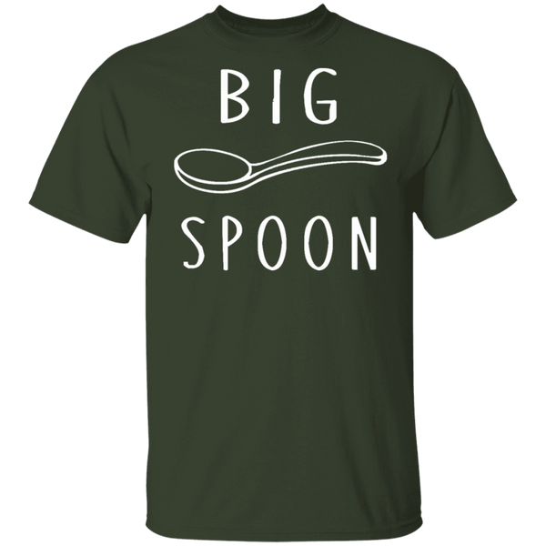 Big Spoon Little Spoon T-Shirt CustomCat