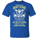 Blessed Are The Aircraft Mechanic T-Shirt CustomCat