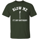Blow Me It's My Birthday T-Shirt CustomCat