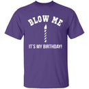 Blow Me It's My Birthday T-Shirt CustomCat