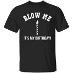 Blow Me It's My Birthday T-Shirt CustomCat