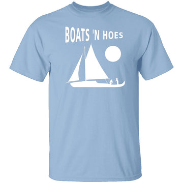 Boats 'N Hoes T-Shirt CustomCat