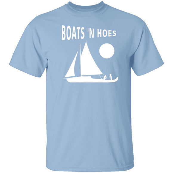 Boats 'N Hoes T-Shirt CustomCat