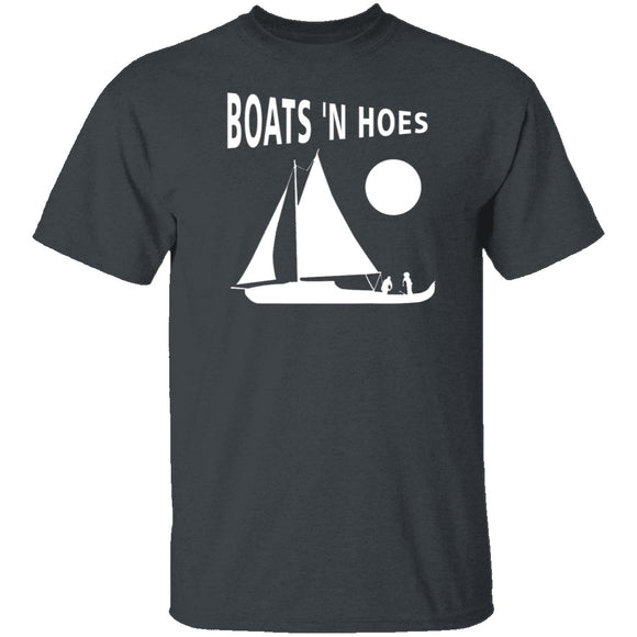 Boats 'N Hoes T-Shirt CustomCat