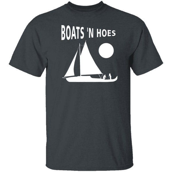 Boats 'N Hoes T-Shirt CustomCat