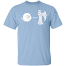 Boo Vs Angel T-Shirt CustomCat