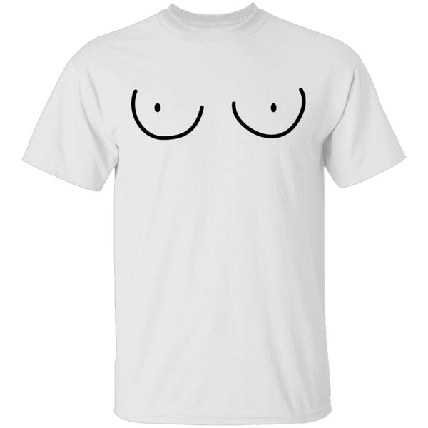 Boobs T-Shirt CustomCat