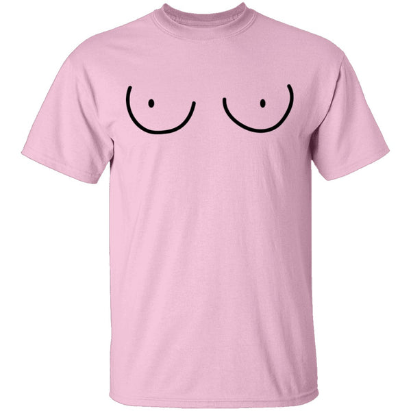 Boobs T-Shirt CustomCat