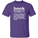 Book Hangover T-Shirt CustomCat