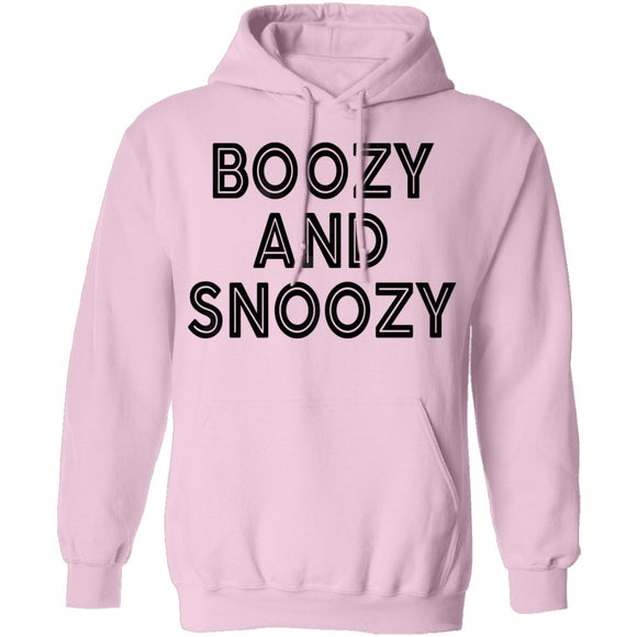 Boozy And Snoozy T-Shirt CustomCat