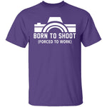 Born To Shoot T-Shirt CustomCat