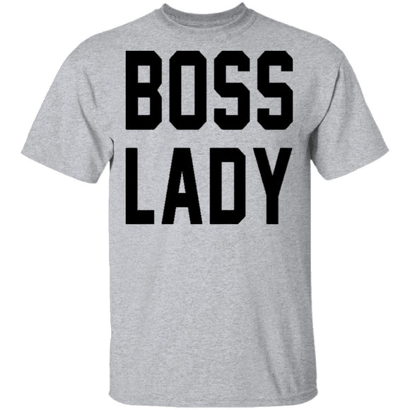 Boss Lady T-Shirt CustomCat