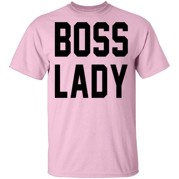 Boss Lady T-Shirt CustomCat