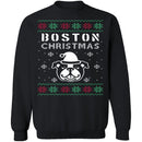 Boston Terrier Ugly Christmas Sweater CustomCat