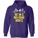 Bows Before Hoes T-Shirt CustomCat