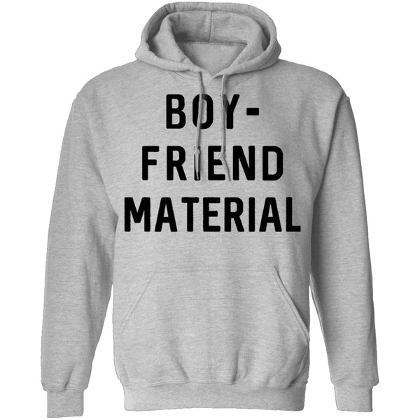 Boyfriend Material T-Shirt CustomCat