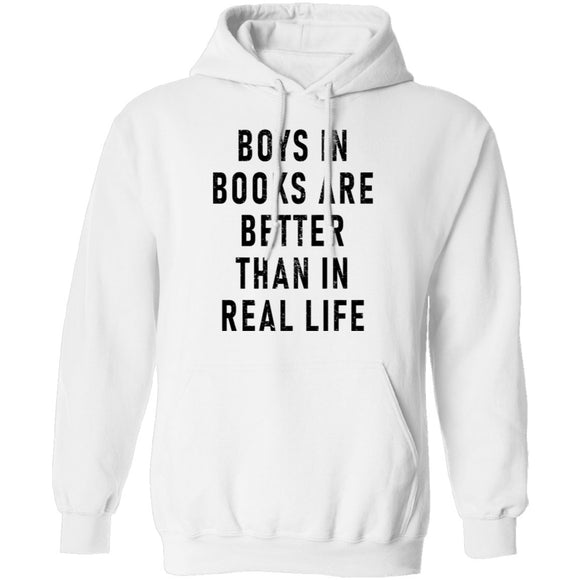 Boys In Books Are Better Than In Real Life T-Shirt CustomCat