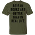 Boys In Books Are Better Than In Real Life T-Shirt CustomCat