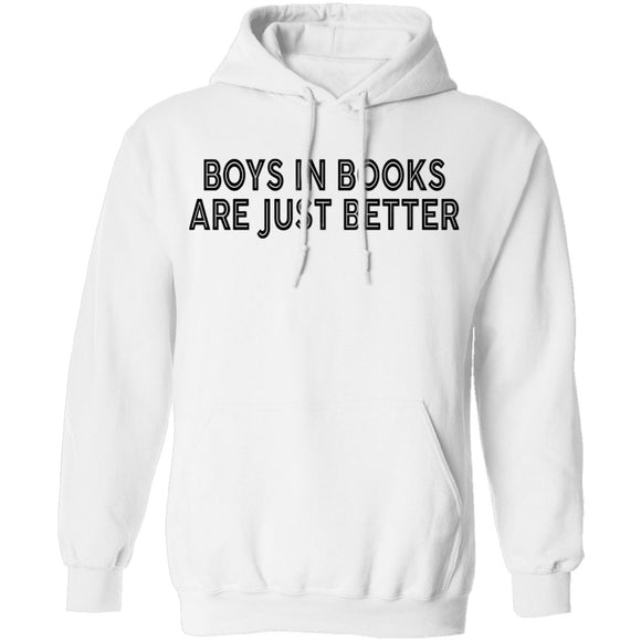 Boys In Books Are Just Better T-Shirt CustomCat