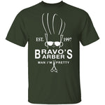 Bravo's Barber T-Shirt CustomCat