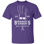 Bravo's Barber T-Shirt CustomCat
