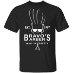 Bravo's Barber T-Shirt CustomCat