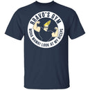 Bravo's Gym T-Shirt CustomCat