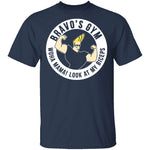 Bravo's Gym T-Shirt CustomCat