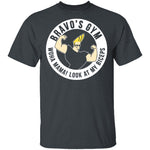 Bravo's Gym T-Shirt CustomCat