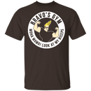 Bravo's Gym T-Shirt CustomCat