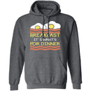 Breakfast It's What's For Dinner T-Shirt CustomCat