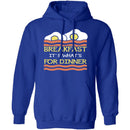 Breakfast It's What's For Dinner T-Shirt CustomCat