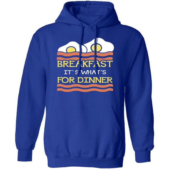 Breakfast It's What's For Dinner T-Shirt CustomCat