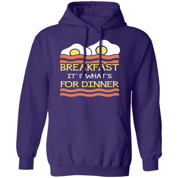 Breakfast It's What's For Dinner T-Shirt CustomCat