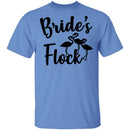 Bride's Flock T-Shirt CustomCat