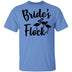 Bride's Flock T-Shirt CustomCat