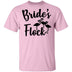 Bride's Flock T-Shirt CustomCat